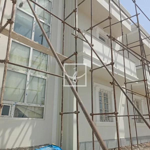 اجرای هیدروسمنت هشتیکو بر روی نما