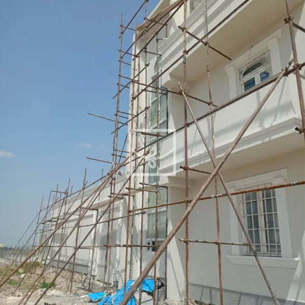 اجرای هیدروسمنت هشتیکو بر روی نما