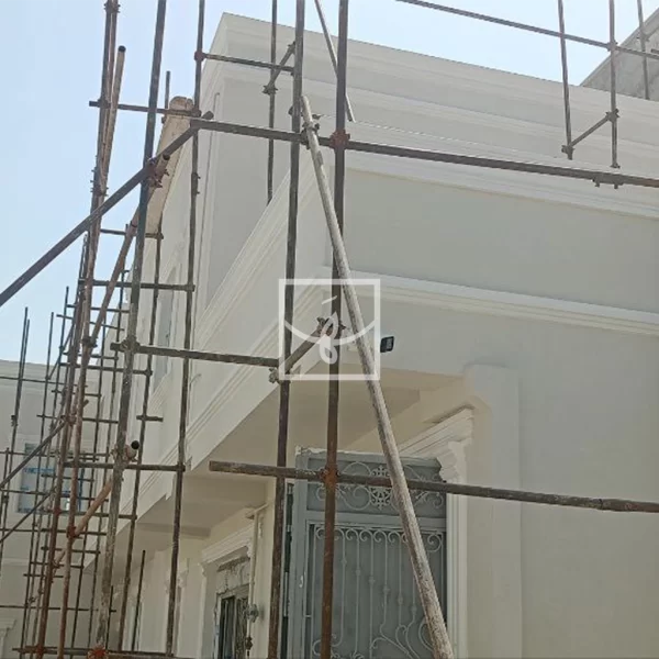 اجرای هیدروسمنت هشتیکو بر روی نما