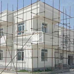 اجرای هیدروسمنت هشتیکو بر روی نما