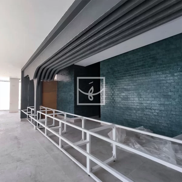 اجرای میکروسمنت خودرنگ پرسلان برای رستوران