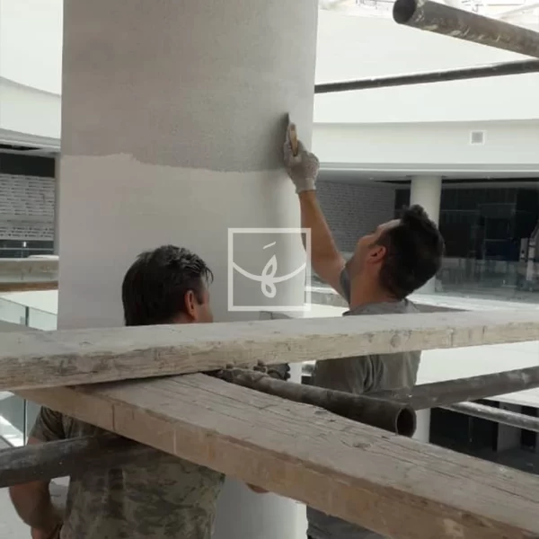 اجرای میکروسمنت خودرنگ پرسلان برای رستوران
