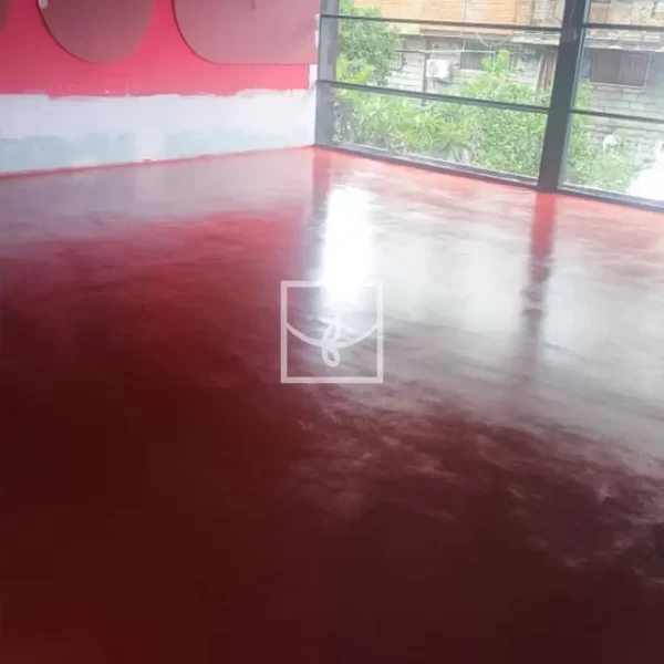 اجرای میکروسمنت خودرنگ پرسلان هشتیکو برای واحد تجاری